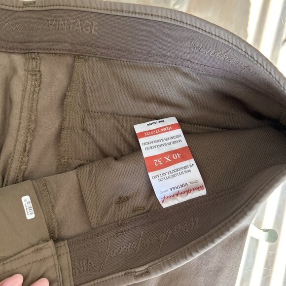 Tommy Bahama Mens Vintage Fit Flat Front Khaki Chino Pants Size 40x32 - Picture 3 of 8